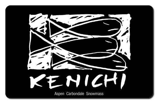 Kenichi logo on black background